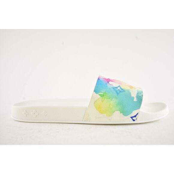 Louis Vuitton Waterfront Mule Watercolor Monogram Slide Sandal UK 9 US 10 11 - Picture 2 of 16